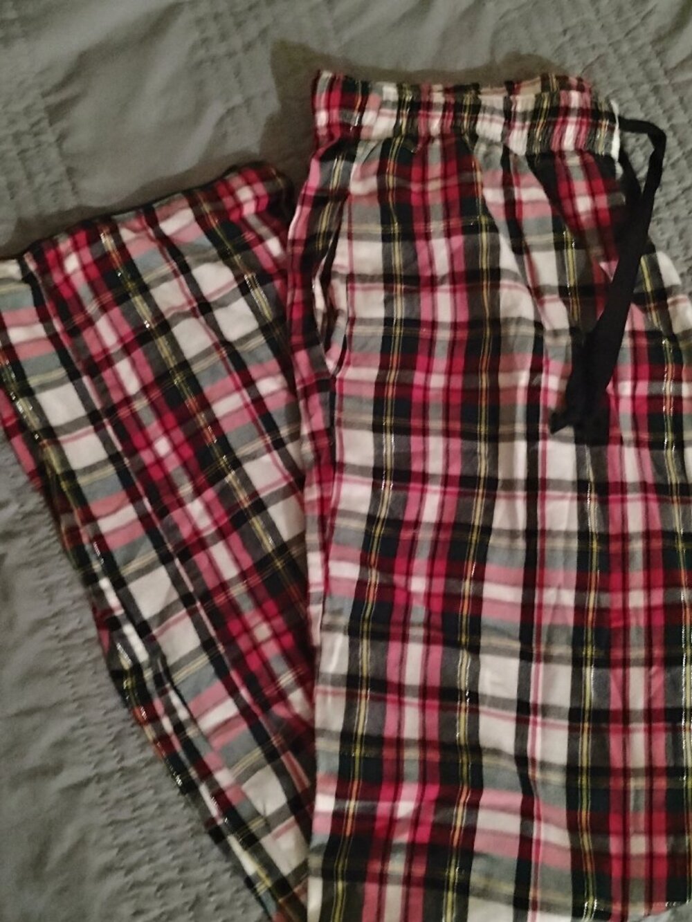 Plaid Victoria Secrets PJ Bottoms